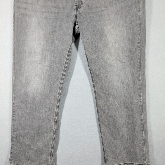 Levi's 541 Athletic Taper Jeans Mens Gray W42 L30 Stretch Cotton Blend - Picture 4 of 16